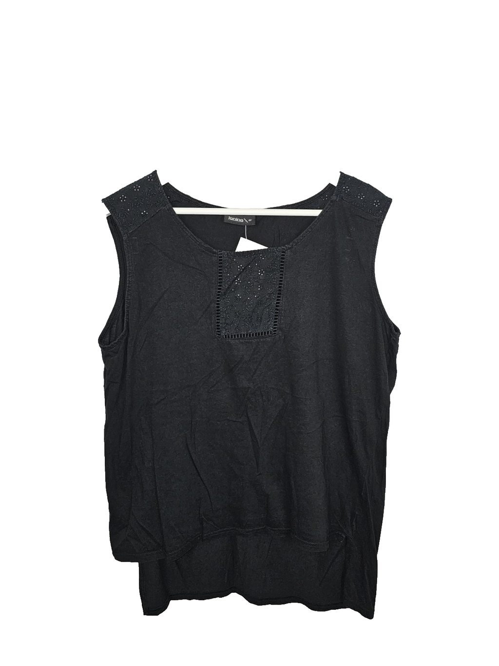 EK8392 Damen Bluse von Janina, Schwarz, Gr.420