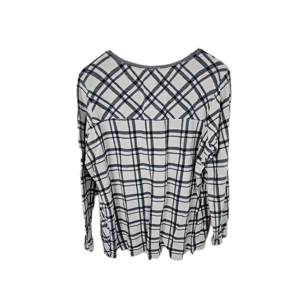 EK4396 Herren Pullover Cecil Gr.L Grau Karriert3