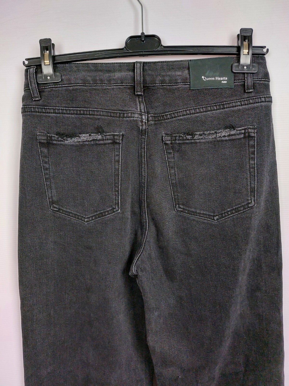 EK2002 Damen Jeans von Queen Hearts, schwarz, Gr. M6