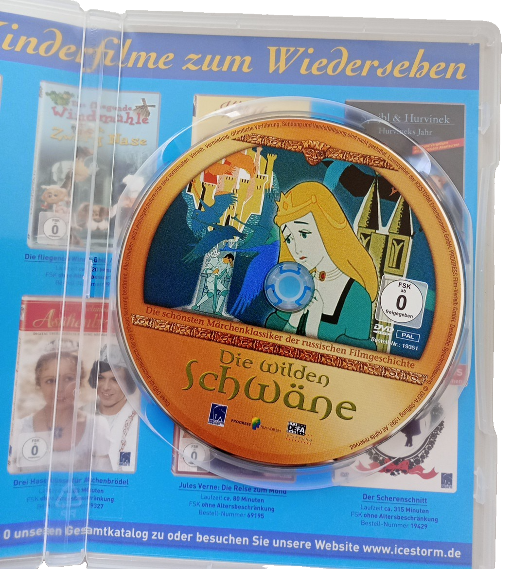 EB3591 Die wilden Schwäne von Michail Zechanowski, Wera Zechanowski | DVD |1