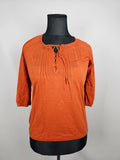EK5714 Damen Bluse von s.oliver, orange, Gr.380