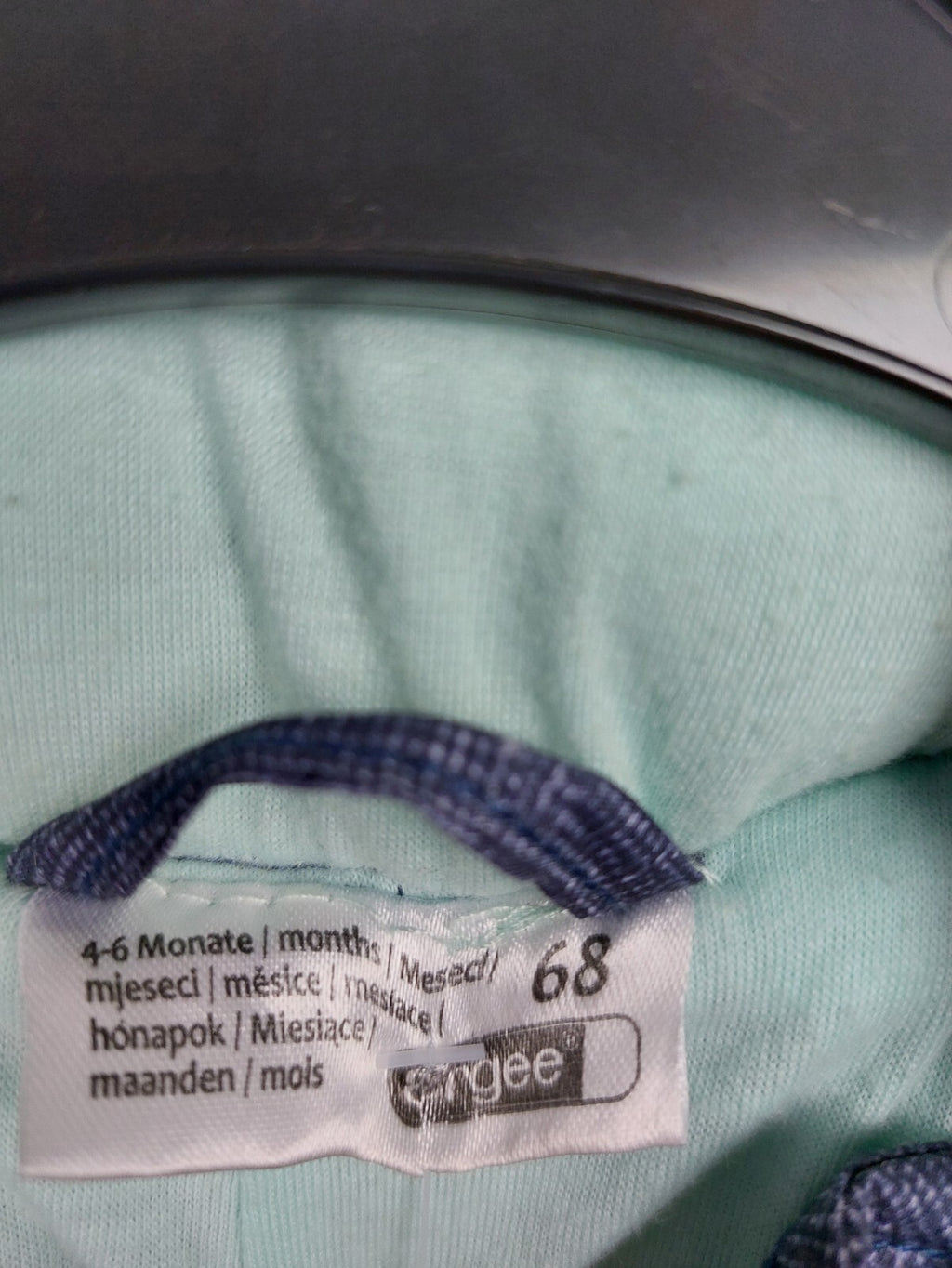 EK4196 Baby Schneeanzug blau, Gr. 685