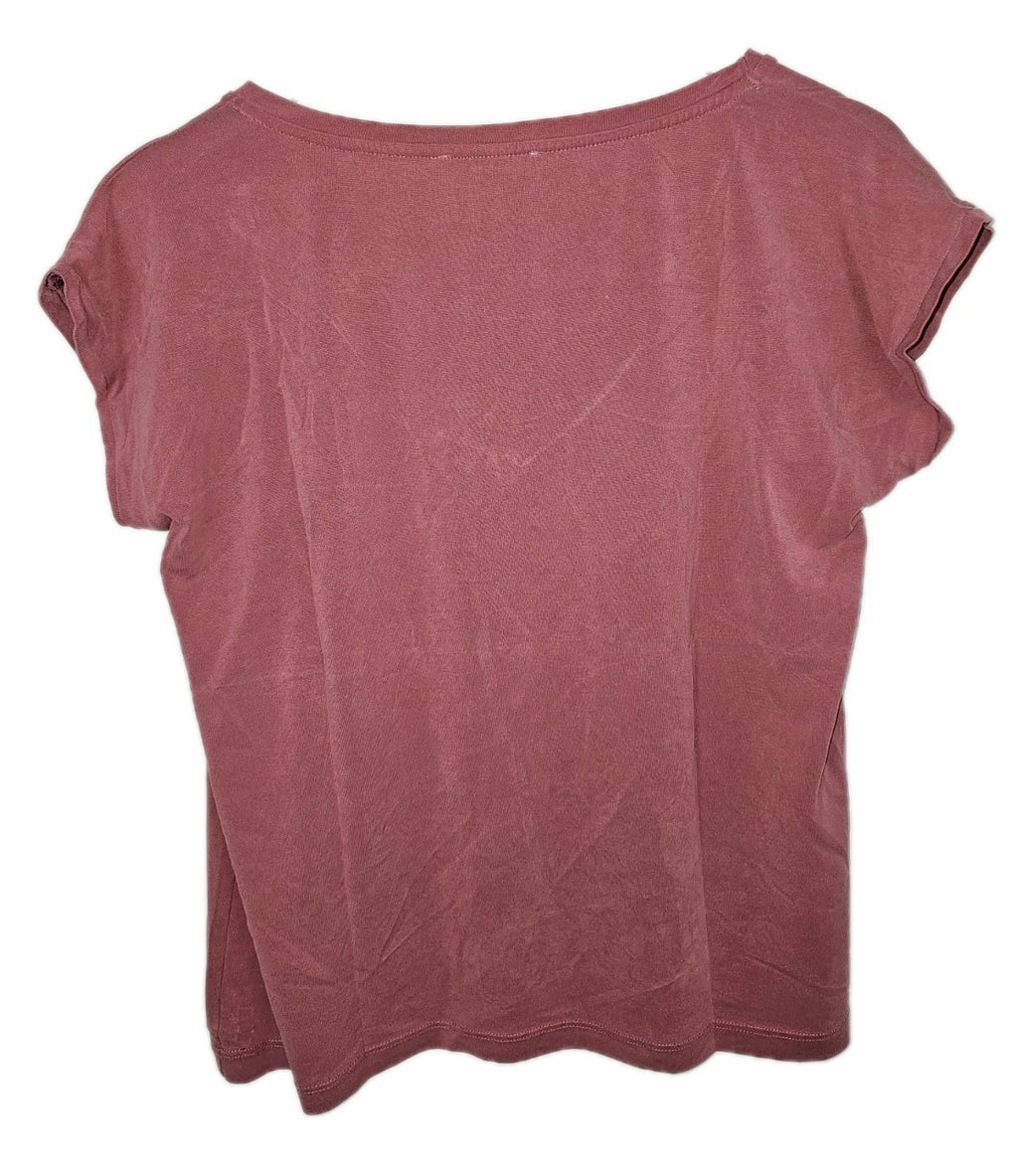 EK9979 Damen T-Shirt von Pieces, altrosa, Gr.L2