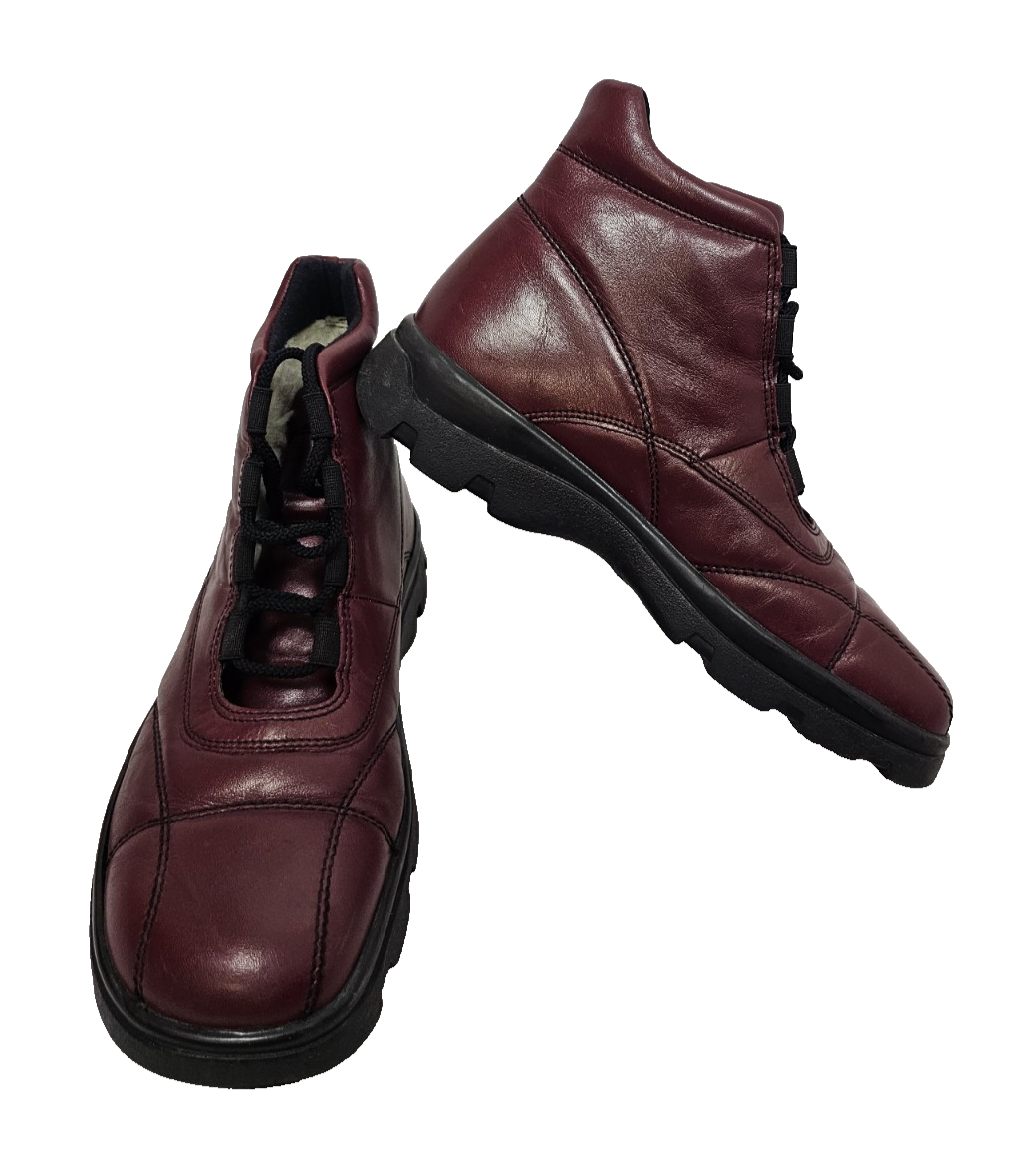 ES717 Damen Stiefeletten von Jollys, Rot, Gr. 370