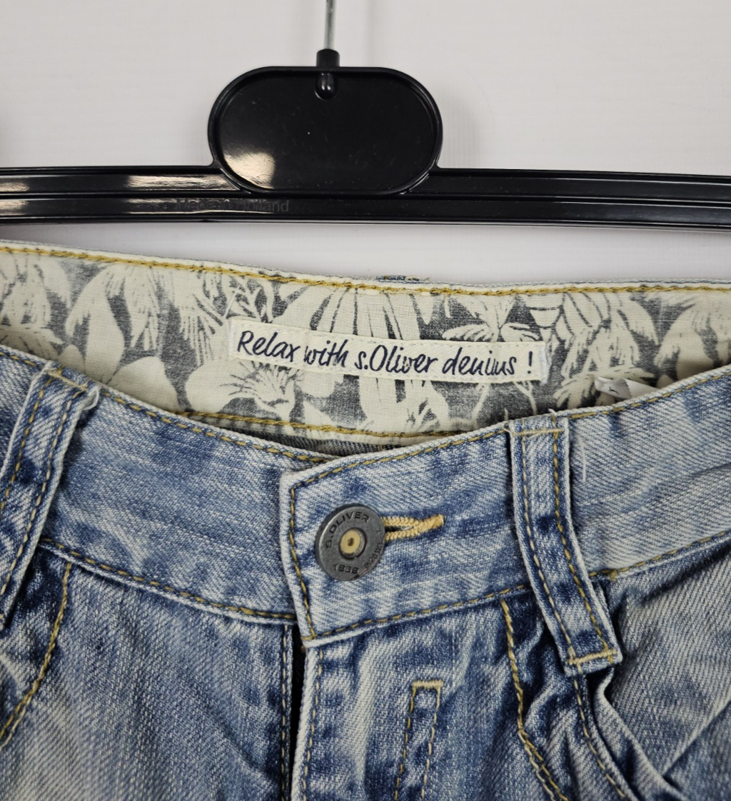 EK 10781 Kinder Kurze Jeans von s.Oliver, Blau, Gr. 1521