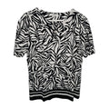 EK9113 Damen Bluse von Bonita, Schwarz/Weiß, Gr. M.0