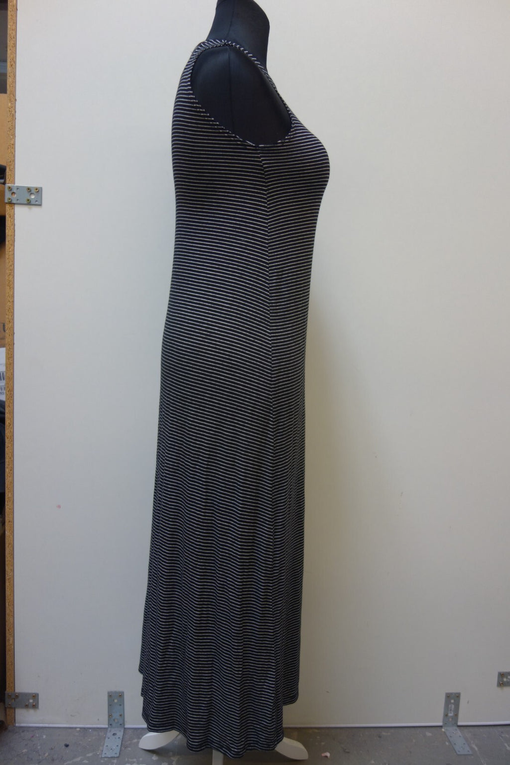 EK3094 Damen Kleid von Pull&Bear, gestreift, Gr. S2