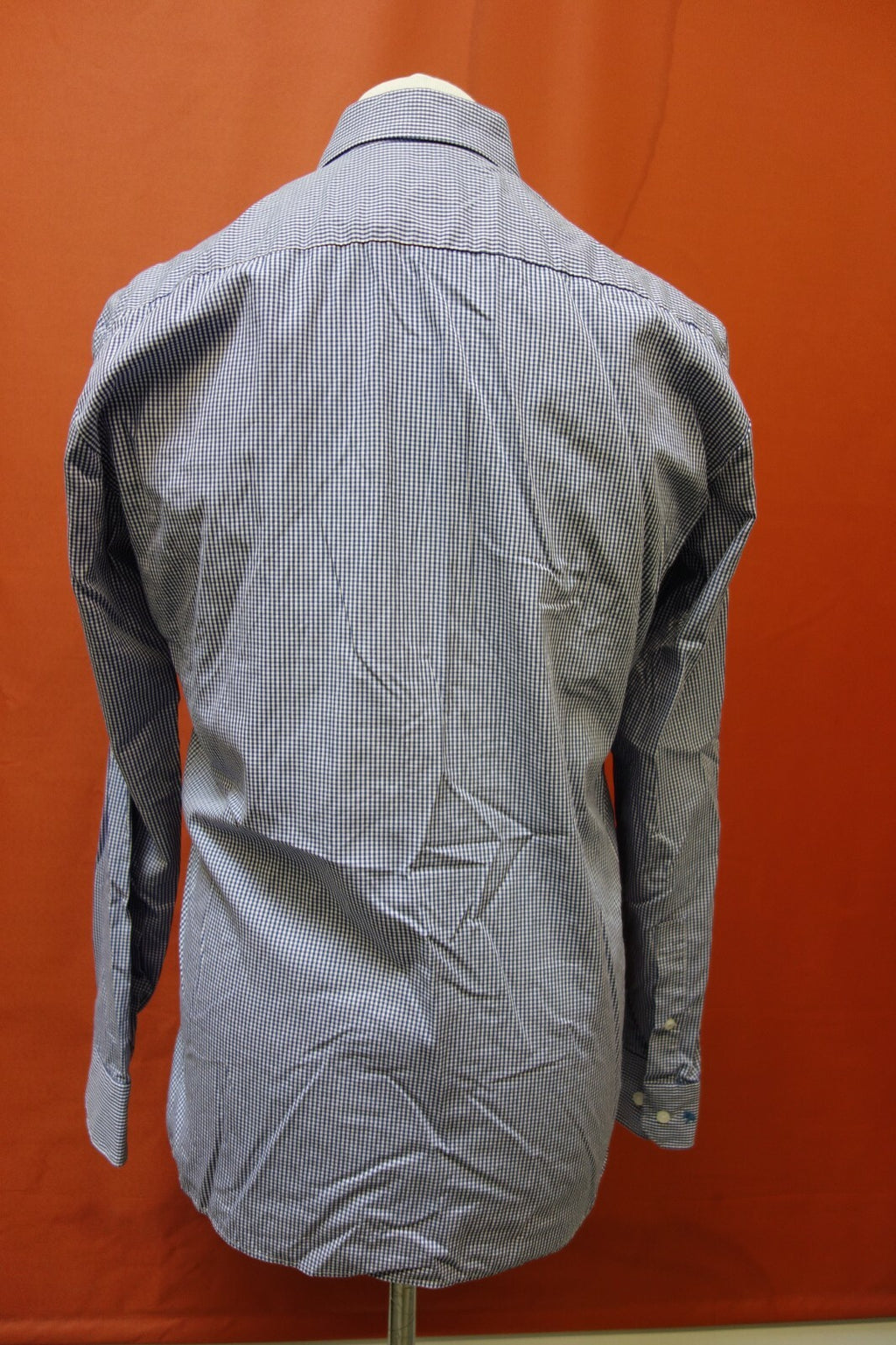 EK0247 Herren Hemd von Einhorn, kariert, blau, 393