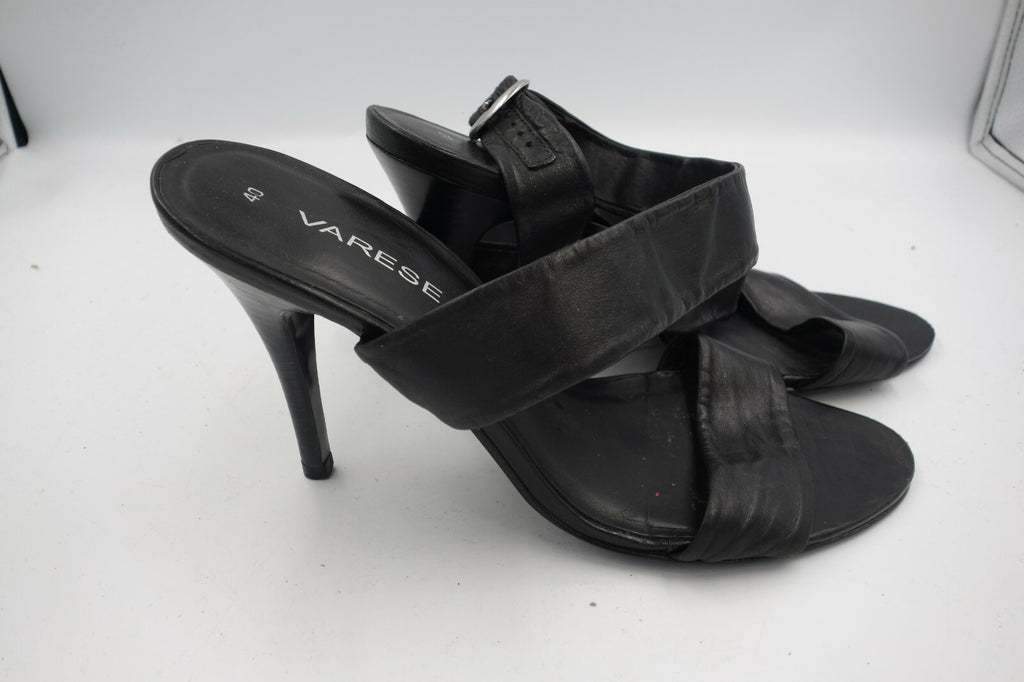 ES0476 Damen Sandalen von Varese, schwarz, 404