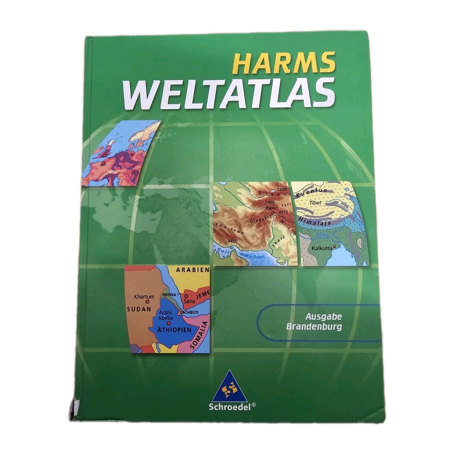 EB3857 Harms Weltatlas - Ausgabe Brandeburg0