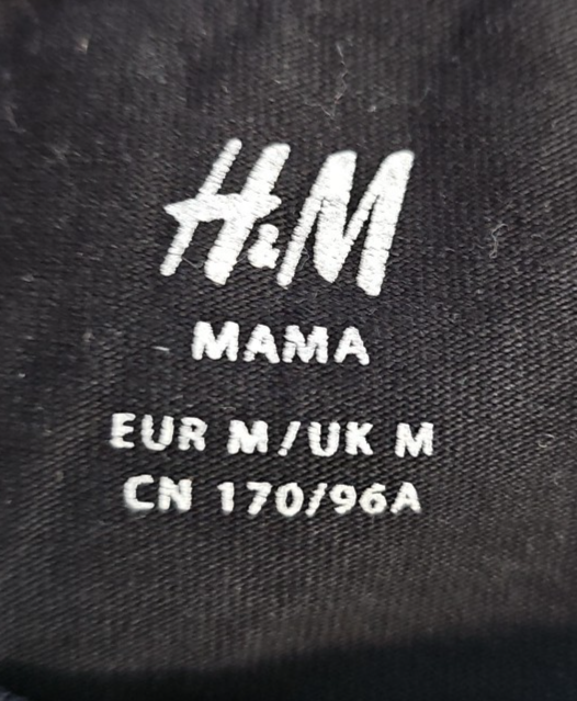EK7558 Damen Top von H&M, schwarz, Gr.M3