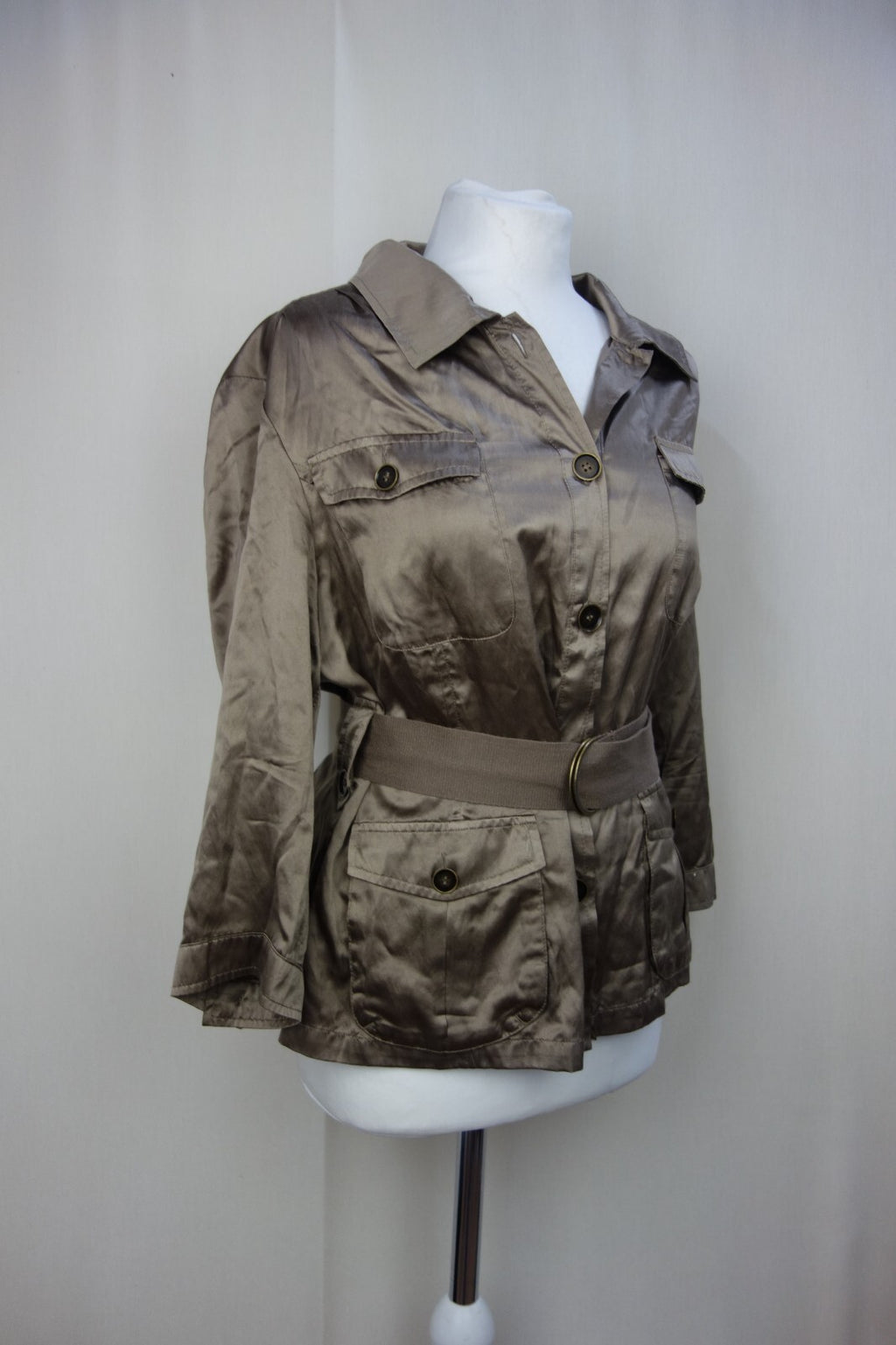 EK3948 Damen Bluse von Patrizia Dini, bronze, Gr.465