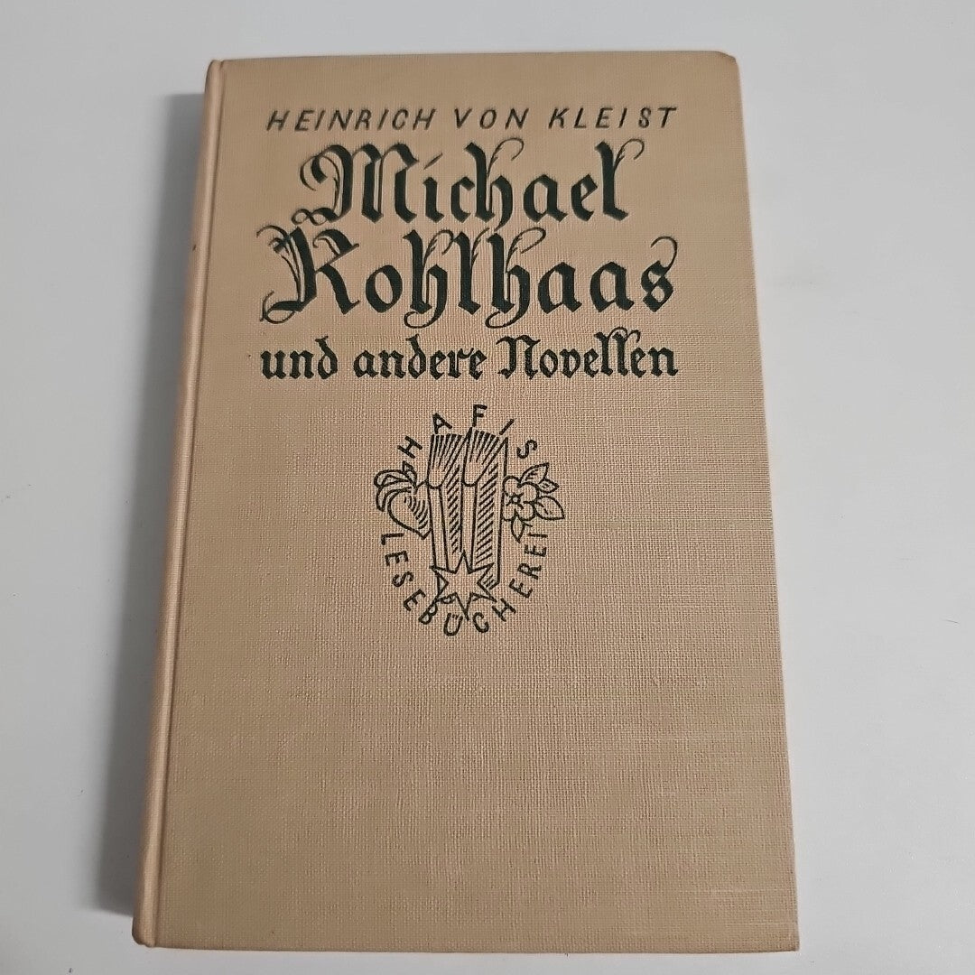 EB2363 Michael Kohlhaas und andere Novellen, Heinrich von Kleist, Altdeutsch0