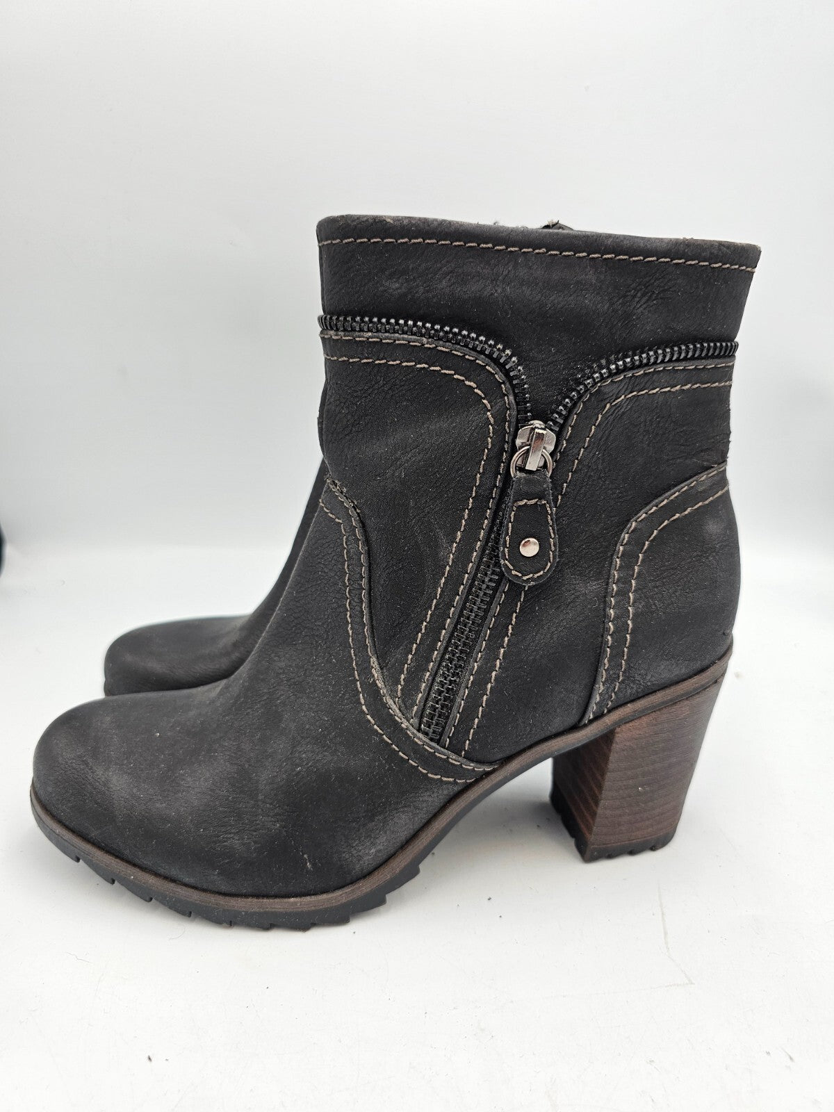 ES0098 Damen Stiefeletten von Graceland, schwarz, Gr. 385