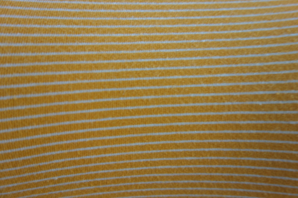 EK4107 Damen Kleid von Tom Tailor, gelb, weiß gestreift, Gr. L2
