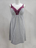EK4483 Damen Nachtkleid von New Form, grau, Gr.80C0