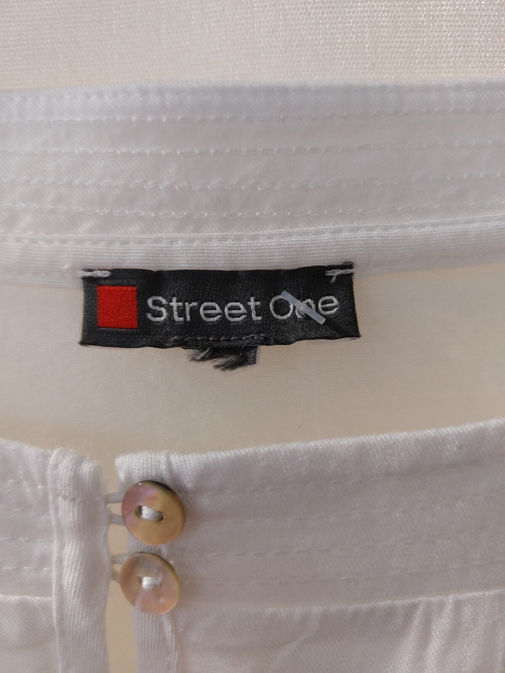 EK4232 Damen Bluse von Street One, weiß, Gr.423