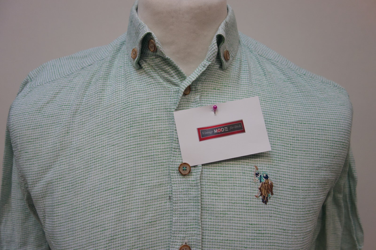 EK2553 Herren Hemd von U.S. Polo Assn. kariert, Gr. S1