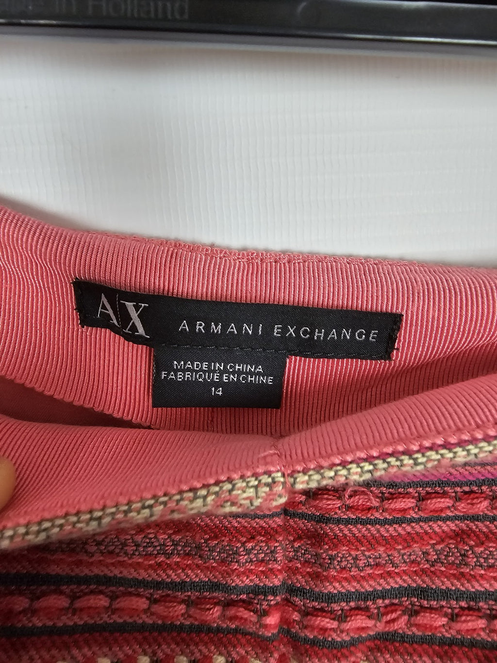 EK742 Damen Shorts von Armani Exchance, Rosa, Gr. 142
