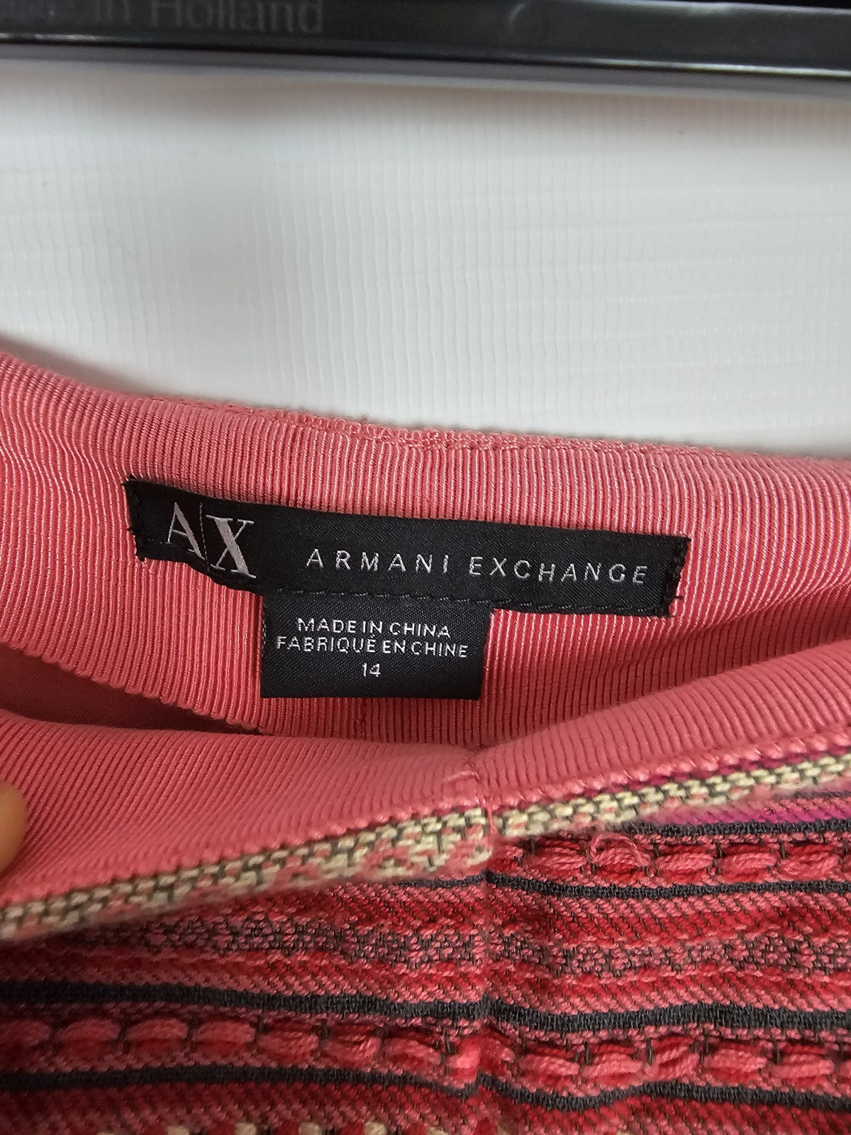 EK742 Damen Shorts von Armani Exchance, Rosa, Gr. 142