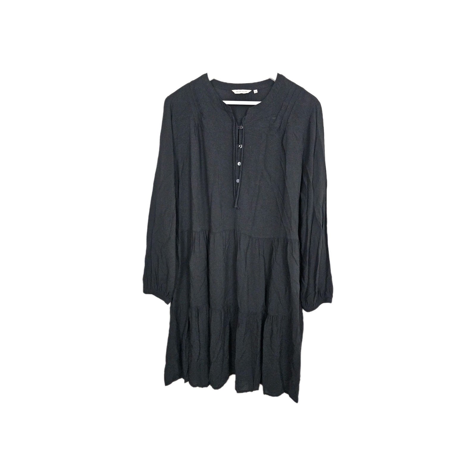 EK10135 Damen T-Shirt Tom Tailor, schwarz, Gr.46 0