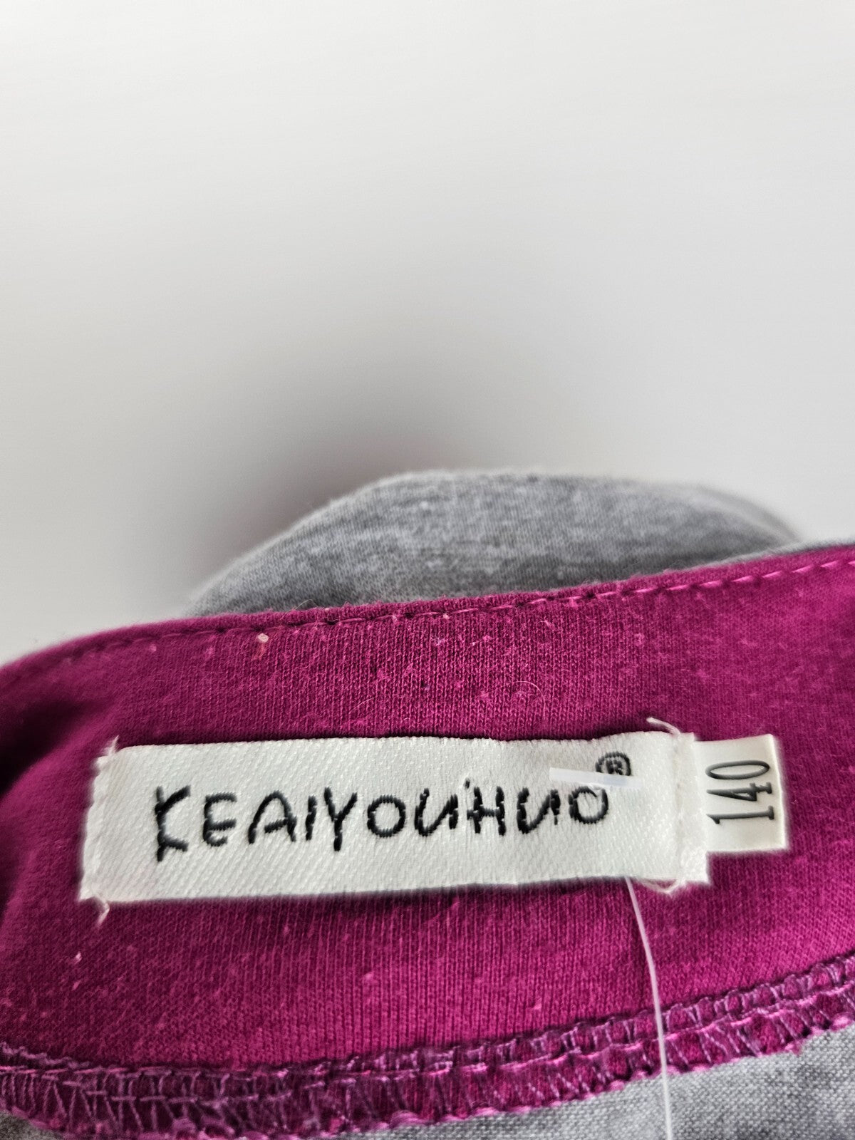 EK5459 Mädchen Kleid von Keaiyouhuo, grau, Gr. 1407