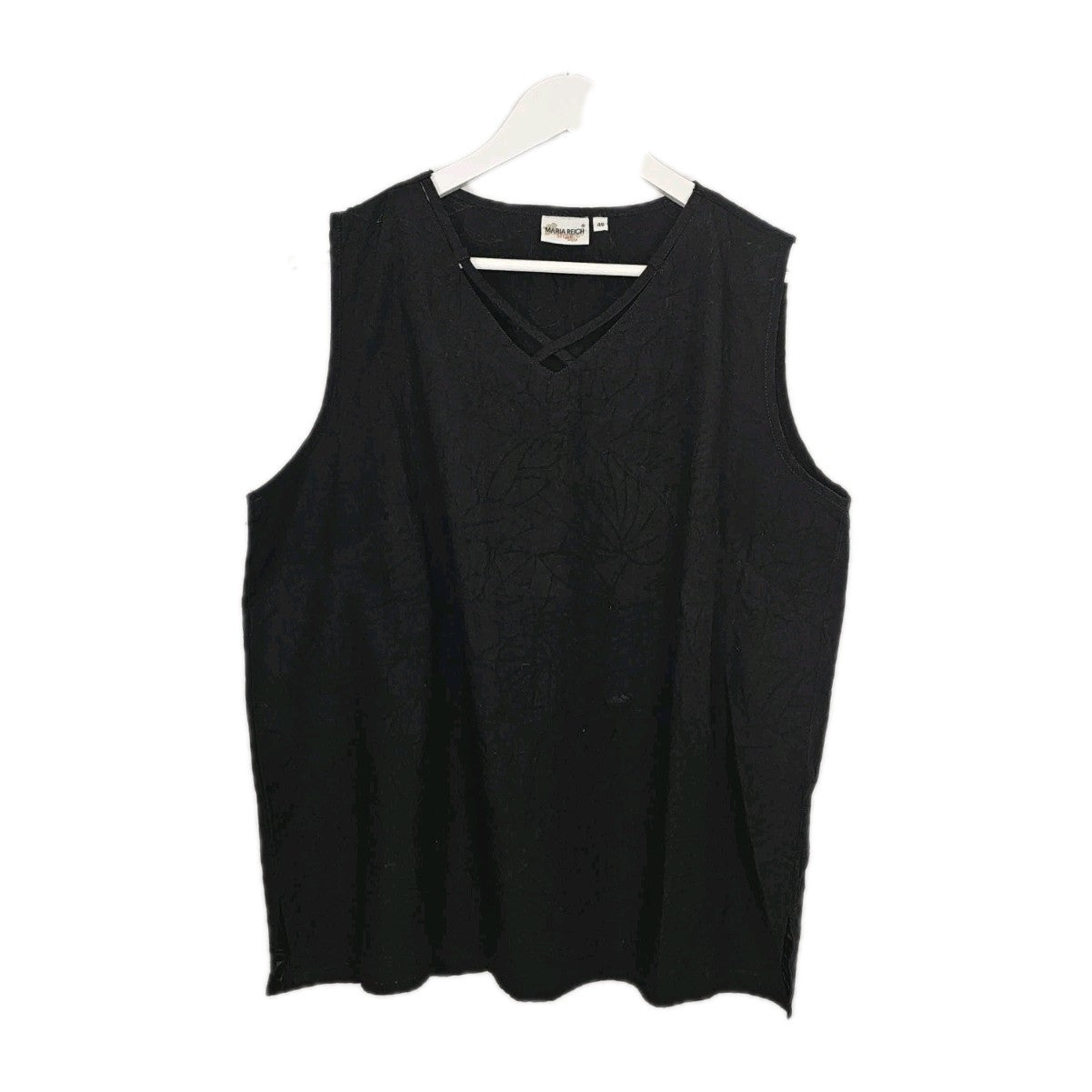 EK11102 Damen Bluse von Maria Reich, Schwarz, Gr. 460