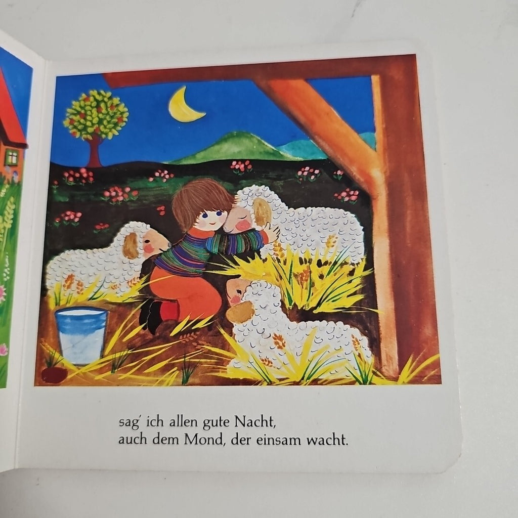 EB1763 Pestalozzi -Kinderbuch, Kartonbuch, Abends, wenn ich schlafen geh, 19891
