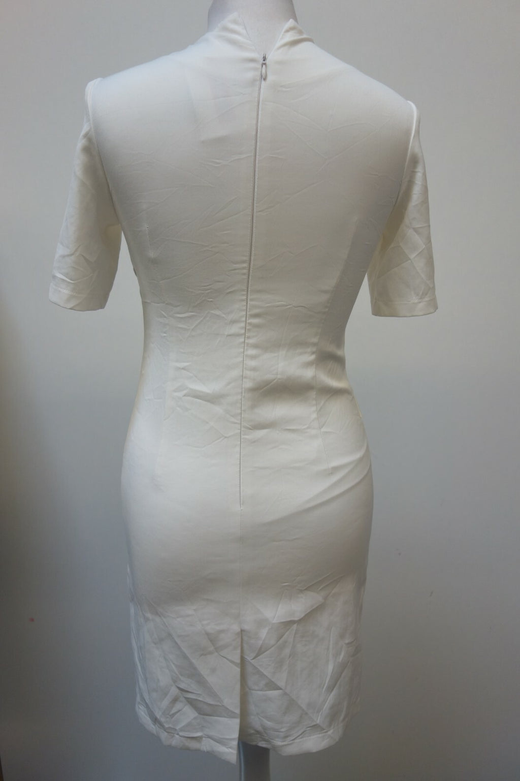 EK1143 Damen Kleid von Lee Monsan, weiß, Gr. 23