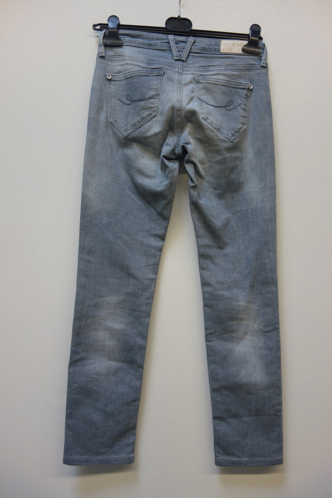 EK0909 Damen Jeans von edc, graublau, Gr. 25/323