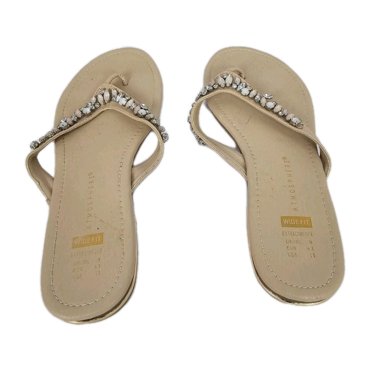 ES896 Damen Flip Flops von Atmosphere, Rosa, Gr. 433