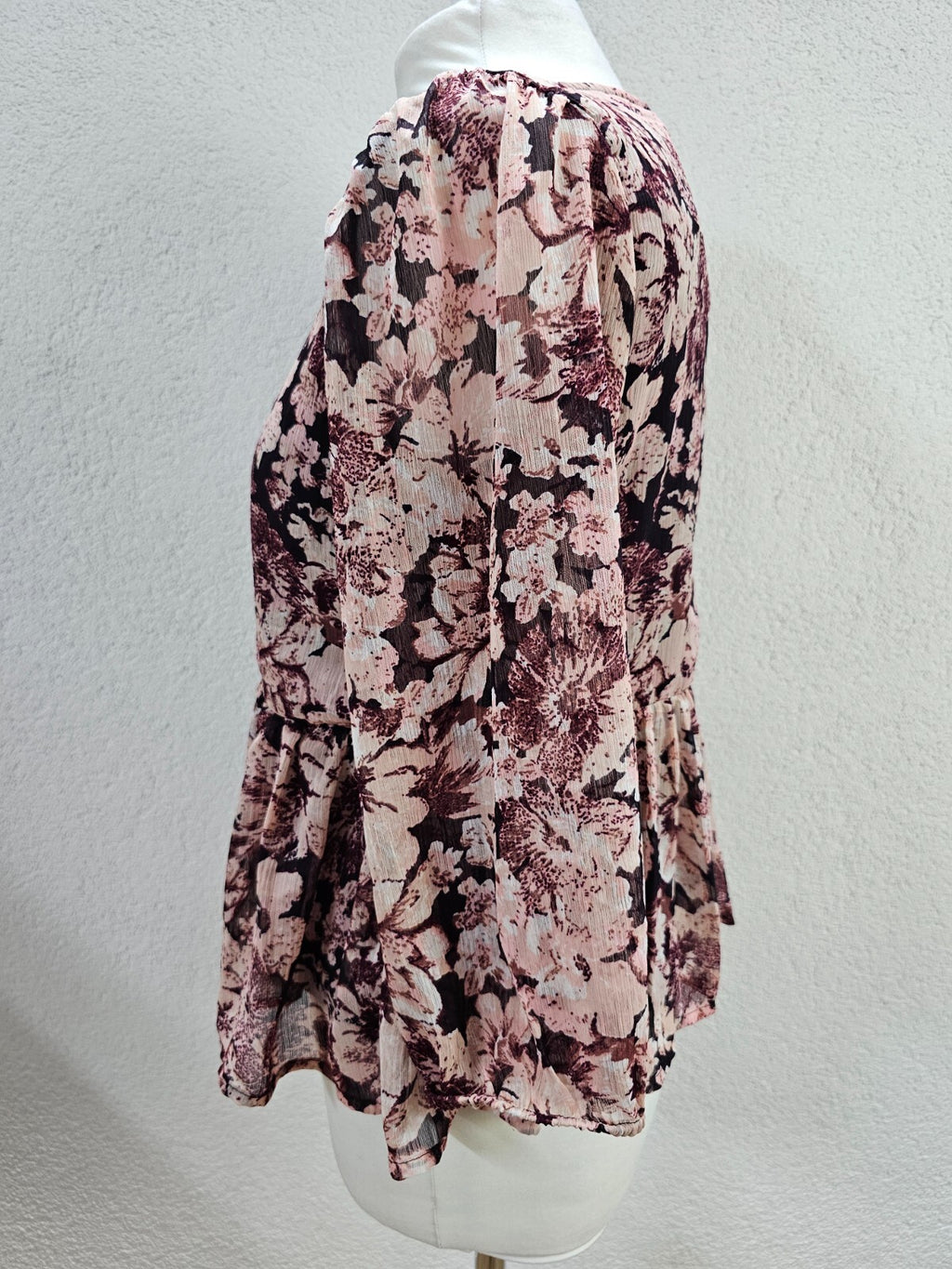 EK5783 Damen Bluse von Only, rosa/bordeaux, Gr. S3