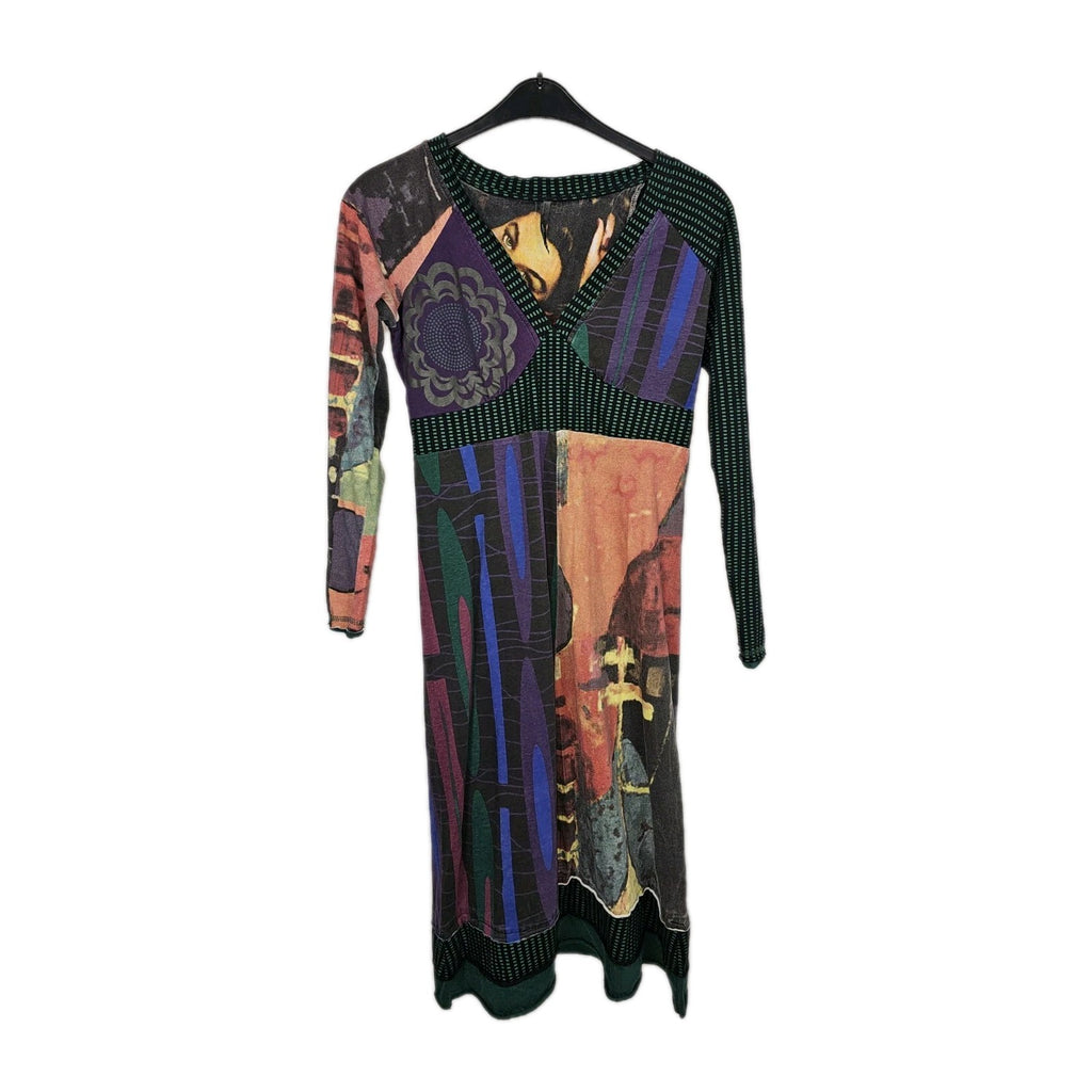 EK7994 Damen Kleid von Love&Love, Mehrfarbig, Gr. M/L0