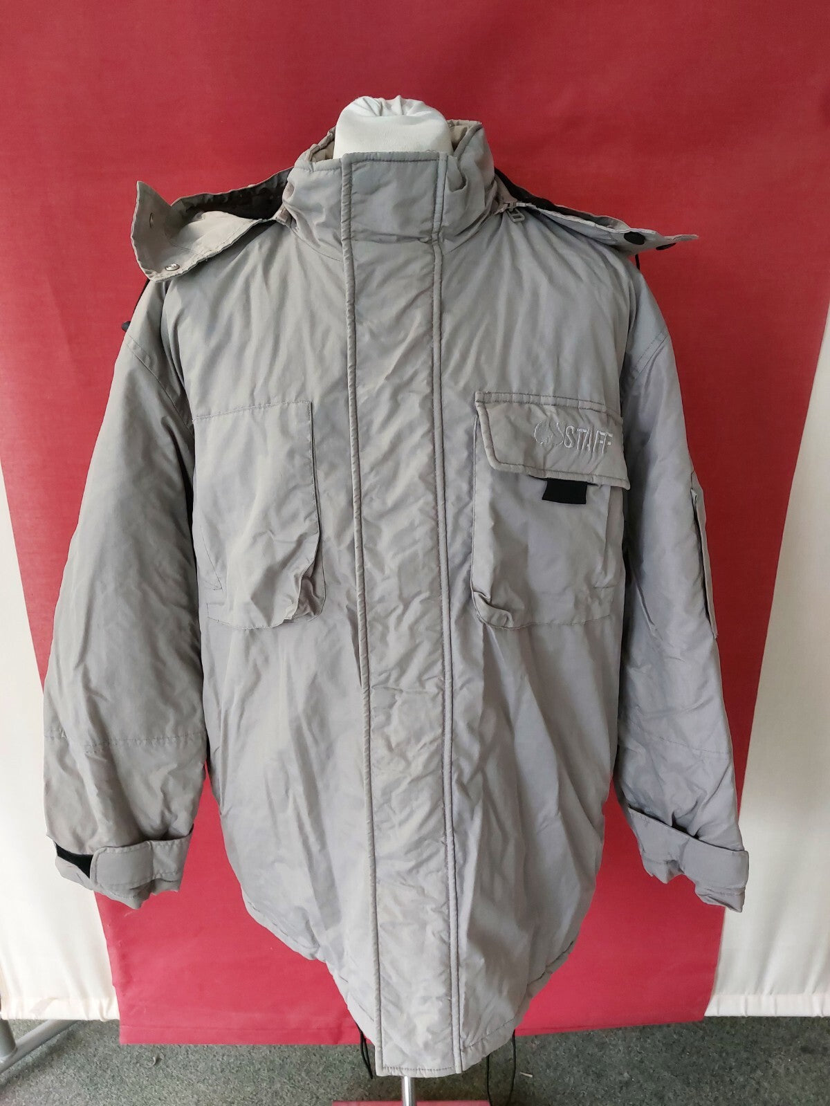 EK0947 Herren Winterjacke von Staff ,Grau,Gr.L0