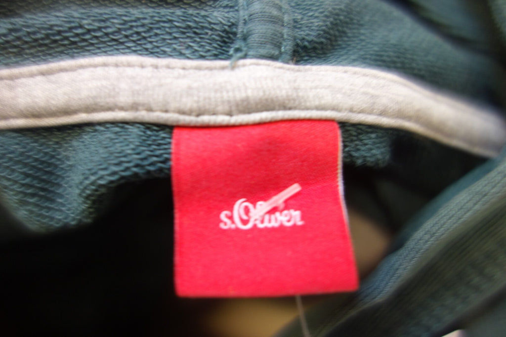 EK3312 Jungen Kapuzenpullover, grün von s.Oliver, Gr. 1404