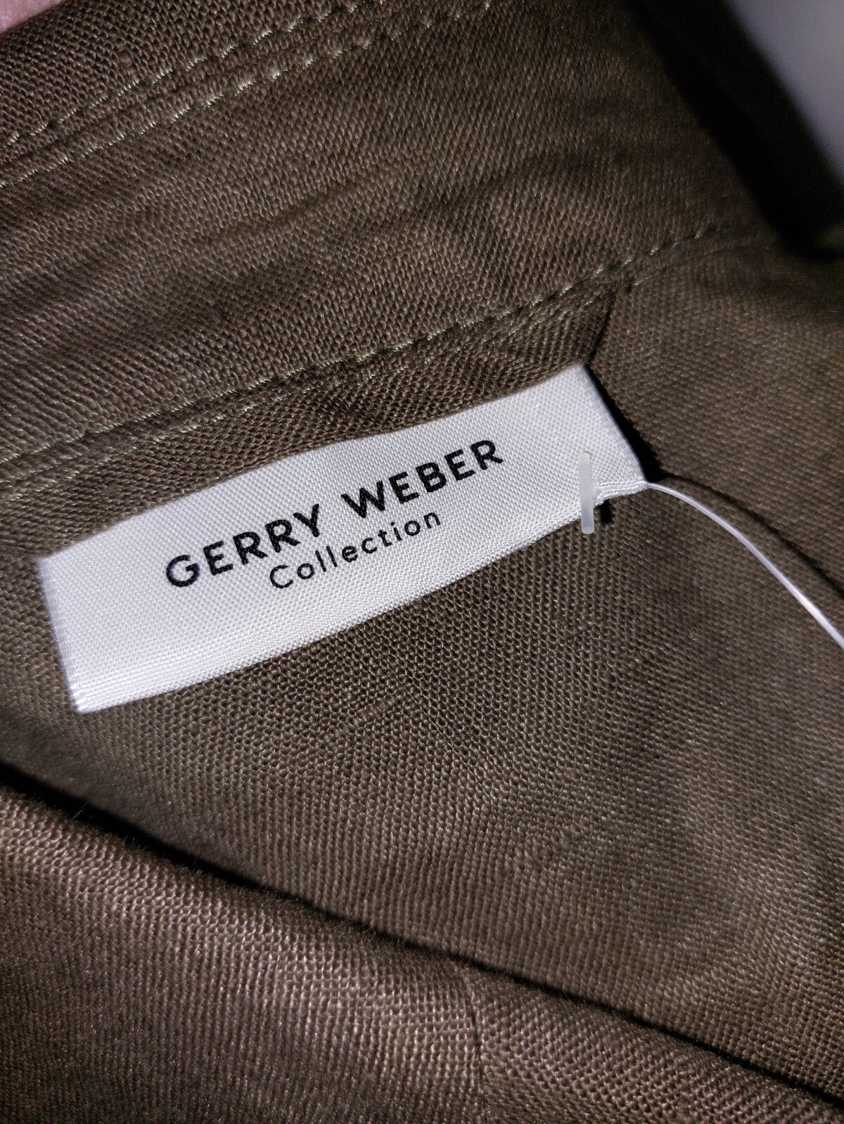 EK1774 Damen Bluse von Gerry Weber, grün, Gr.46/L (Größentabelle)4