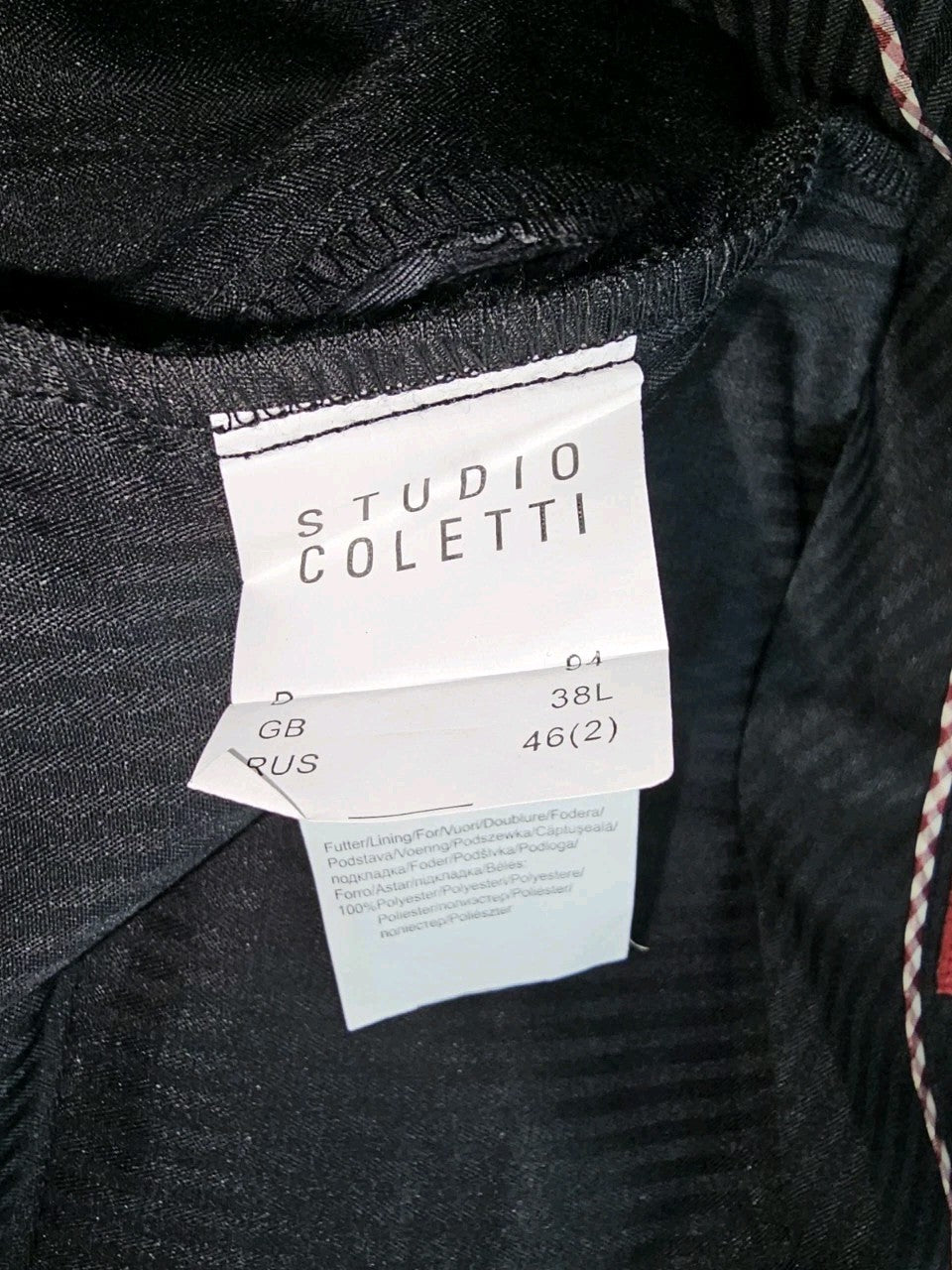 EK4886 Herren Anzug von Studio Coletti, grau, Gr.94 12