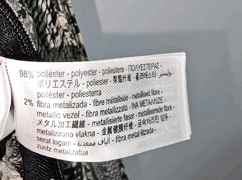 EK8651 Damen Bluse von Zara, Schlangenmuster, Gr.XL4