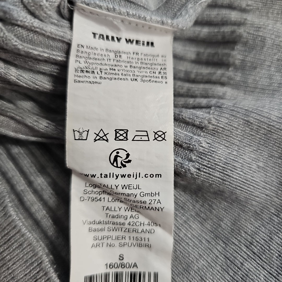 EK7792 Damen Pullover von Tally Weijl, grau, Gr.S4