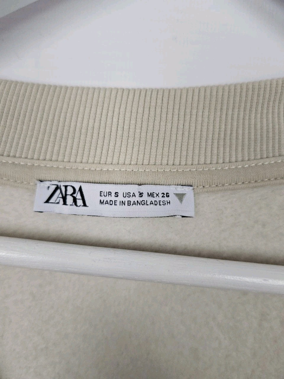 EK10879 Damen Pullunder von Zara, Beige, Gr. S1