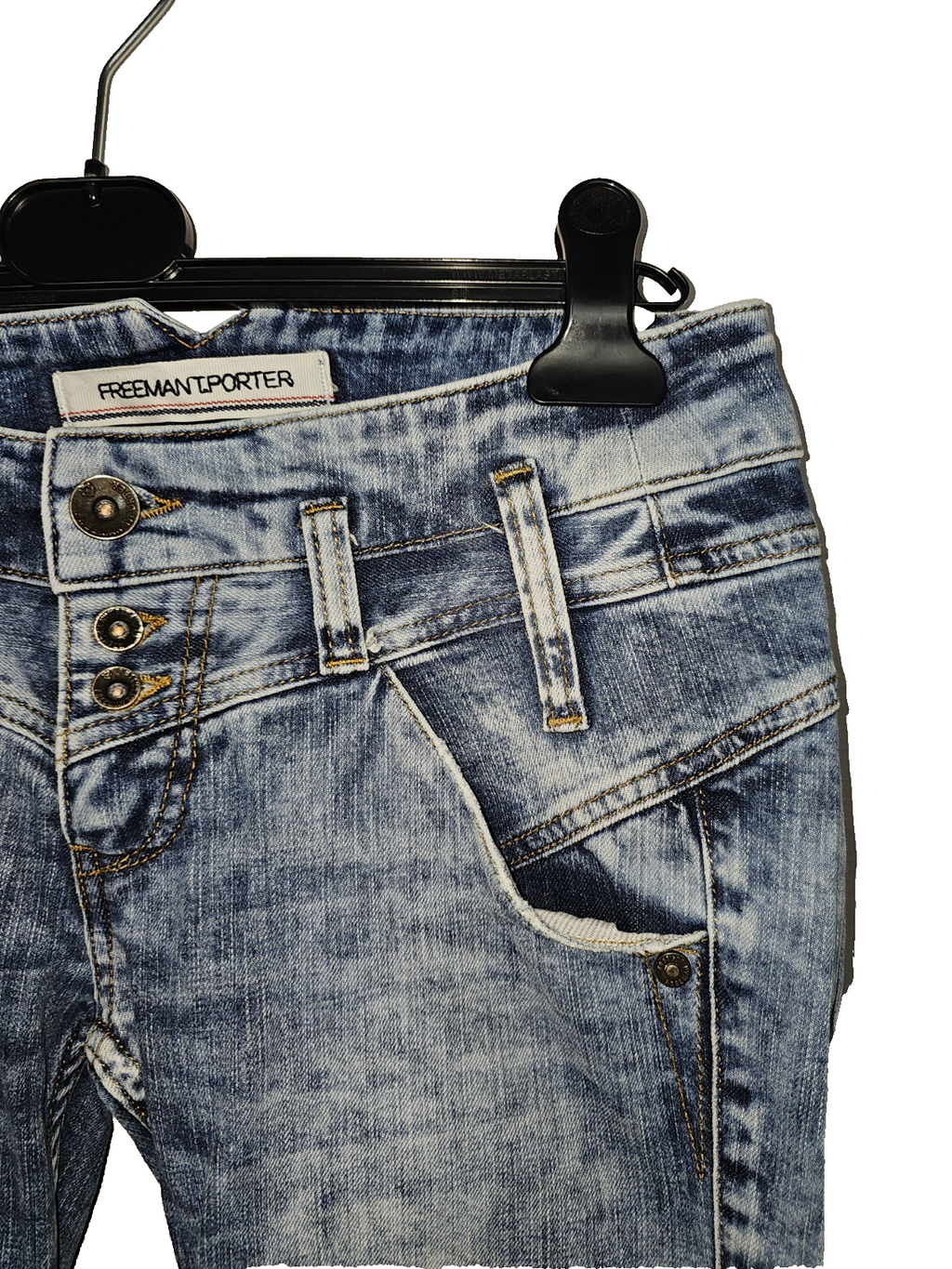 EK8675 Damen Jeans von Freemant.porter, Blau, Gr. 283