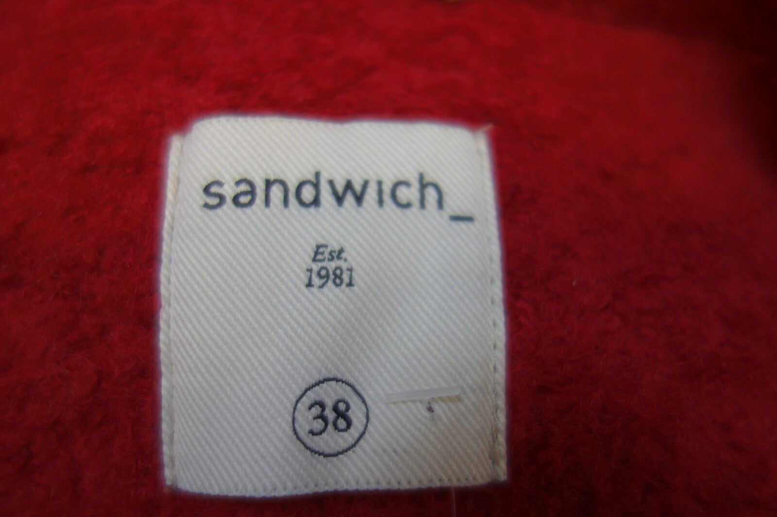 EK2003 Damen Mantel von Sandwich, rot, Gr. 384