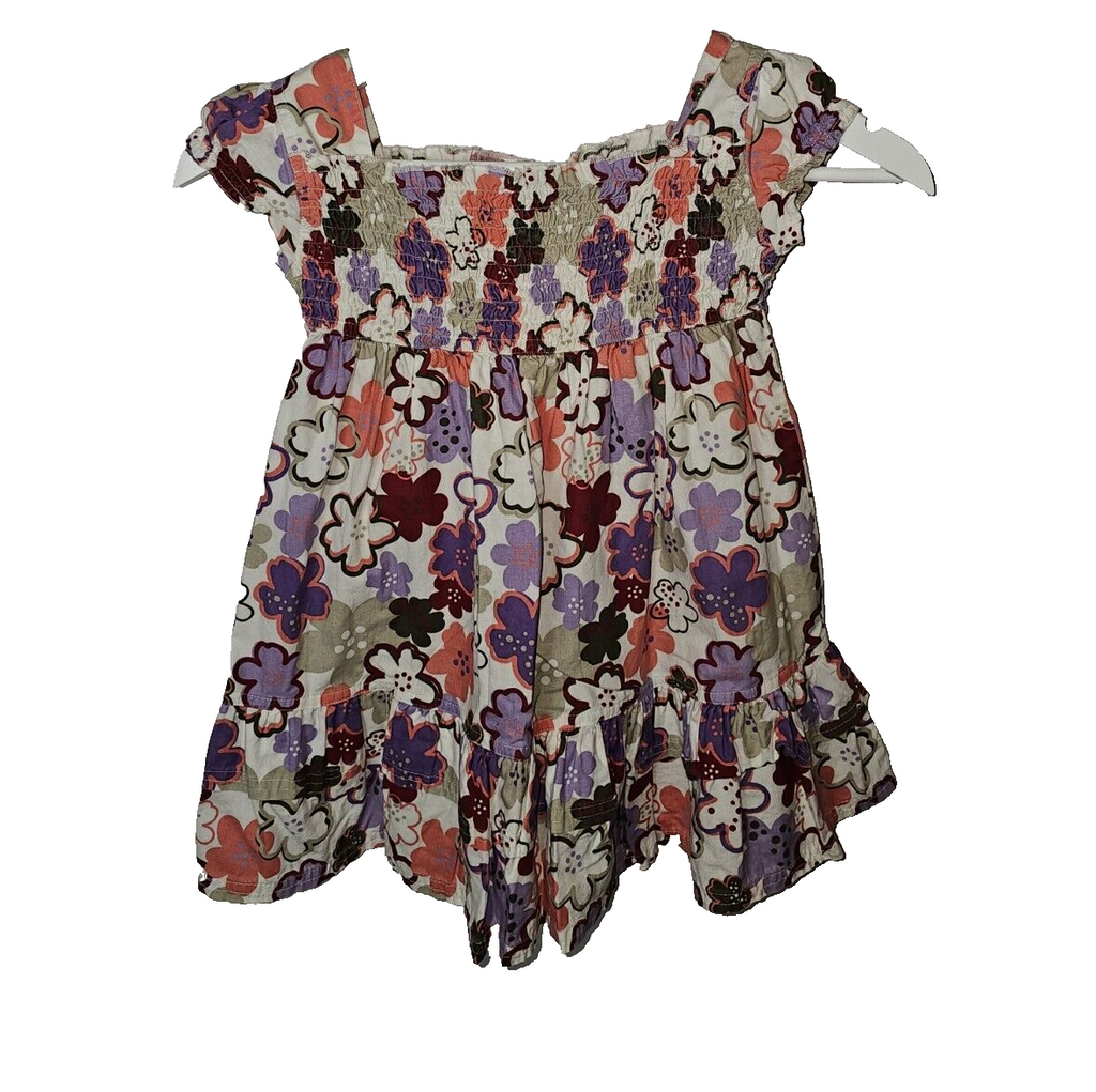 EK0491 Mädchen Kleid von Topolino, Weiß, Gr.980