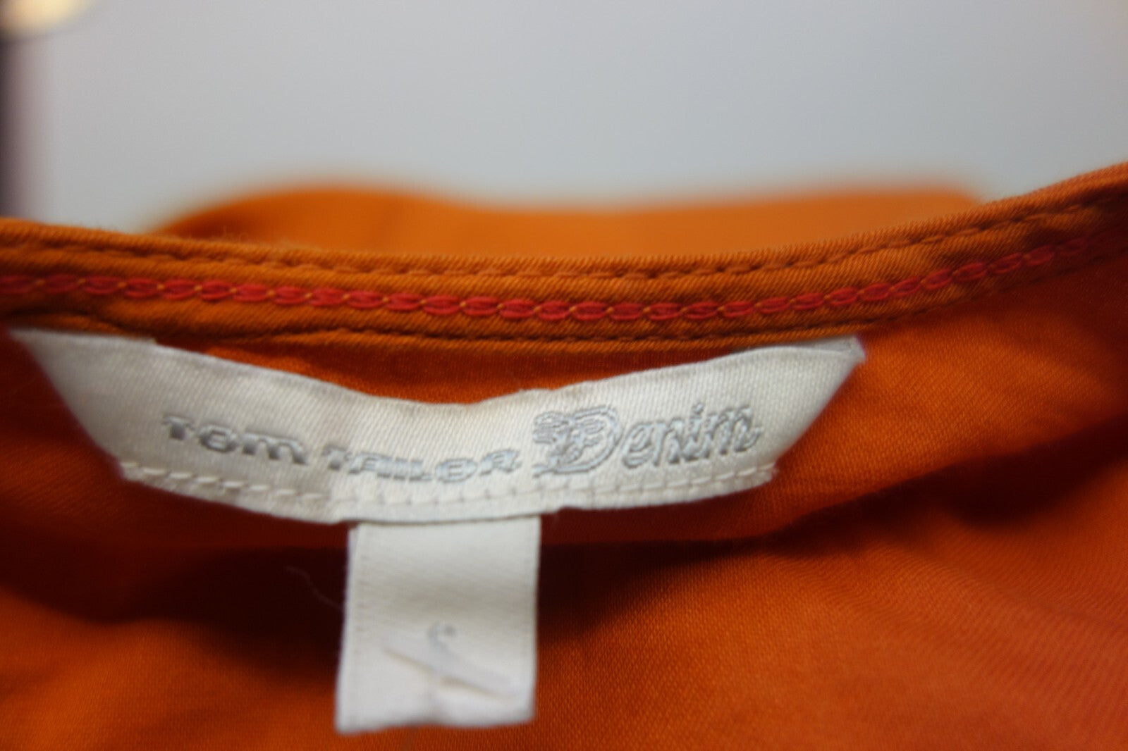 EK3077 Damen Oberteil von Tom Tailor, orange, Gr. S5