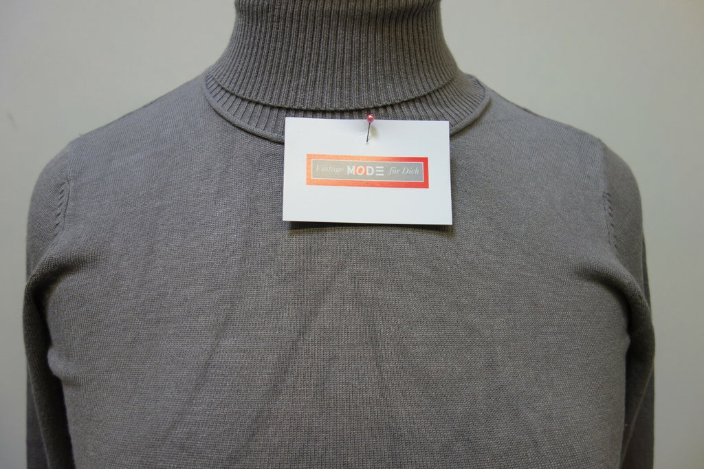 EK0562 Damen Rollkragen Pullover von Bedo, grau, Gr. XS1