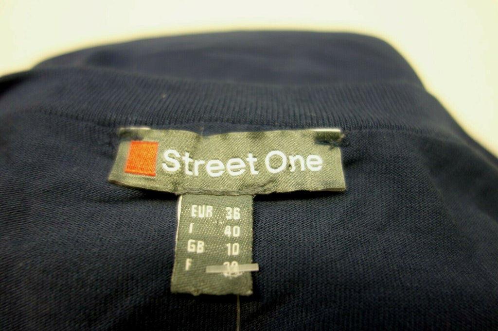 EK1399 Damen T-Shirt von Street One, blau, Gr. 366