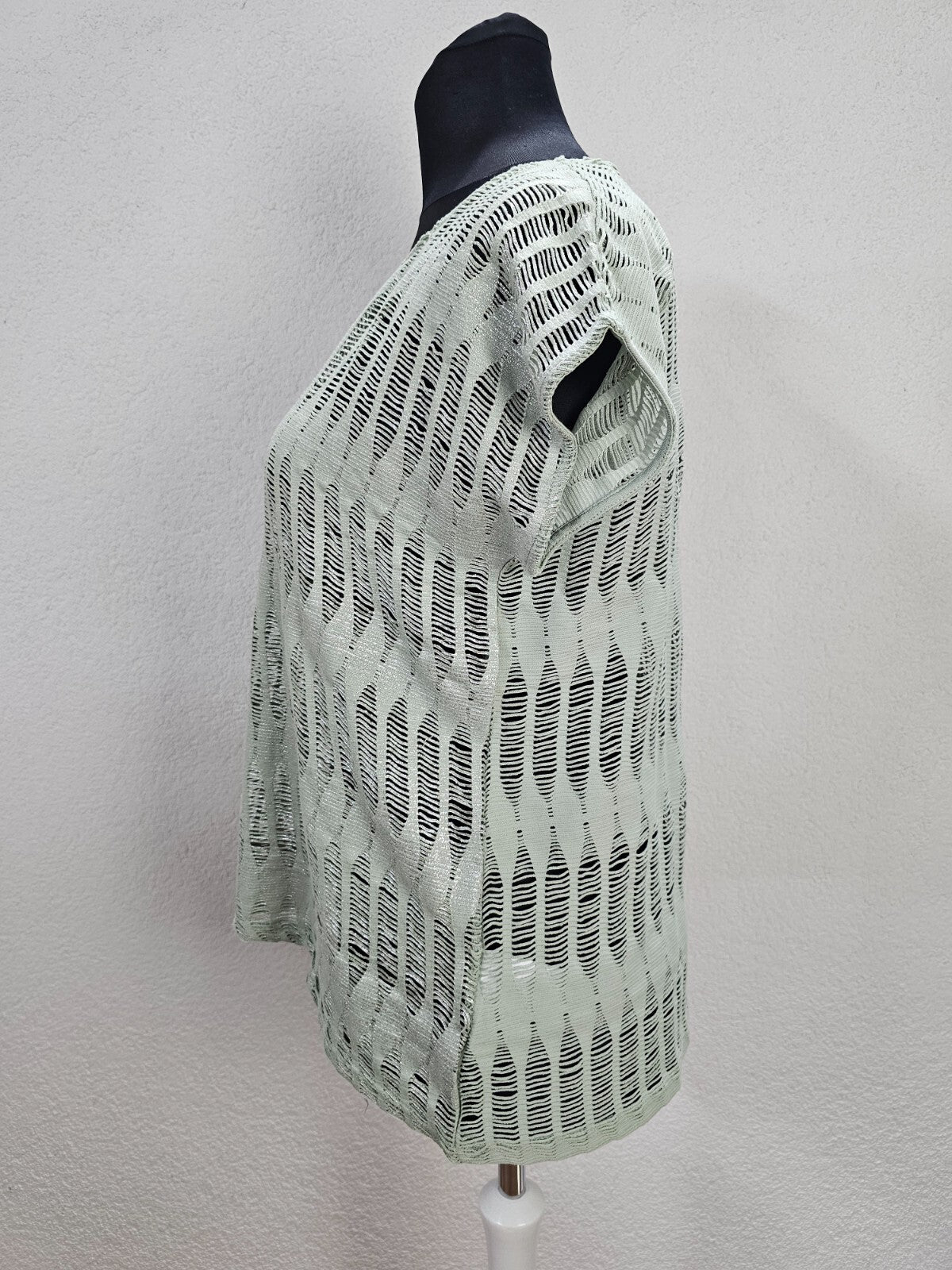 EK6110 Damen T-Shirt von Laura Torelli, grün, Gr.42/442