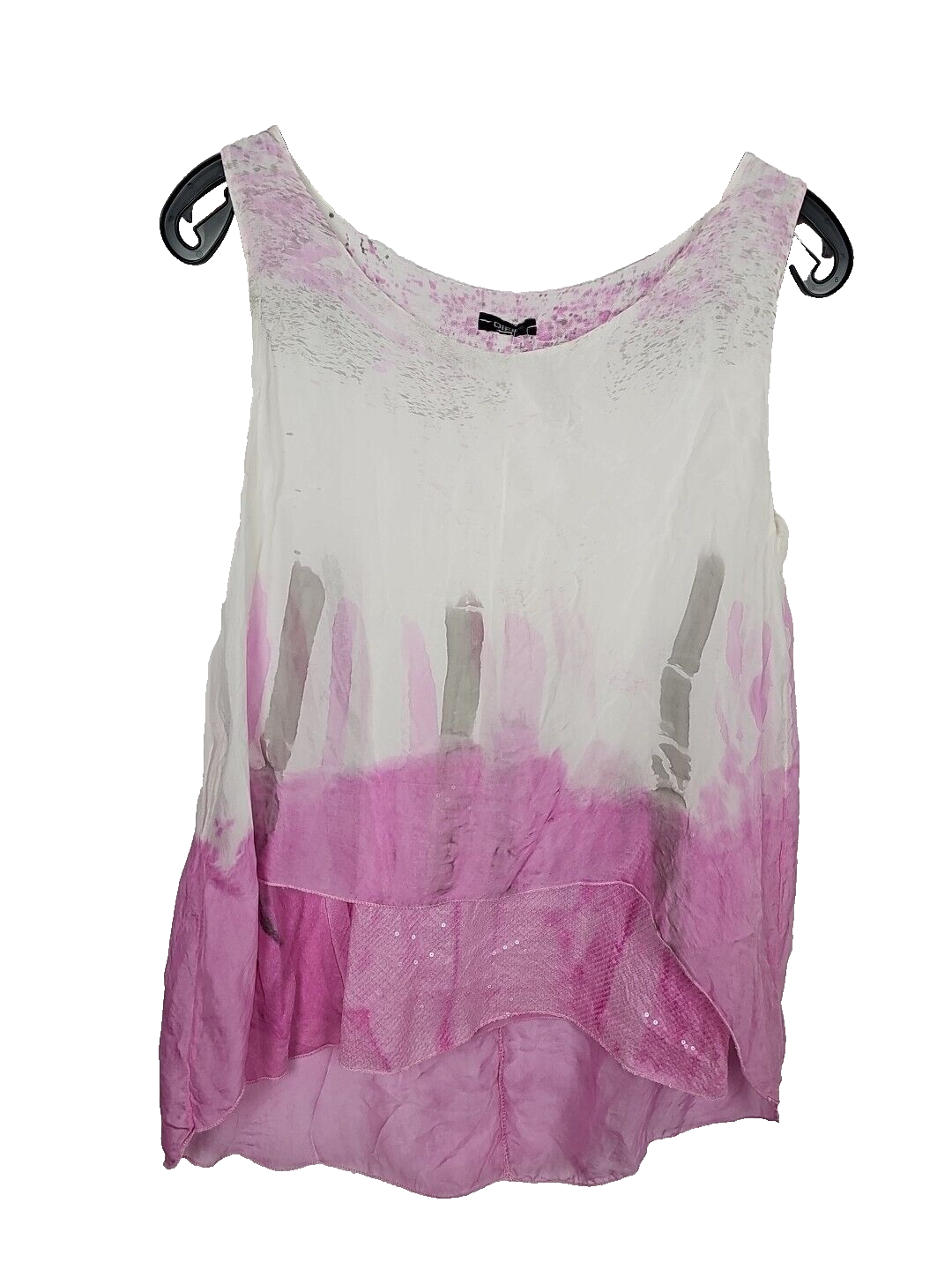 EK2192 Damen Trägershirt von Diff, rosa-weiß, Gr.L0