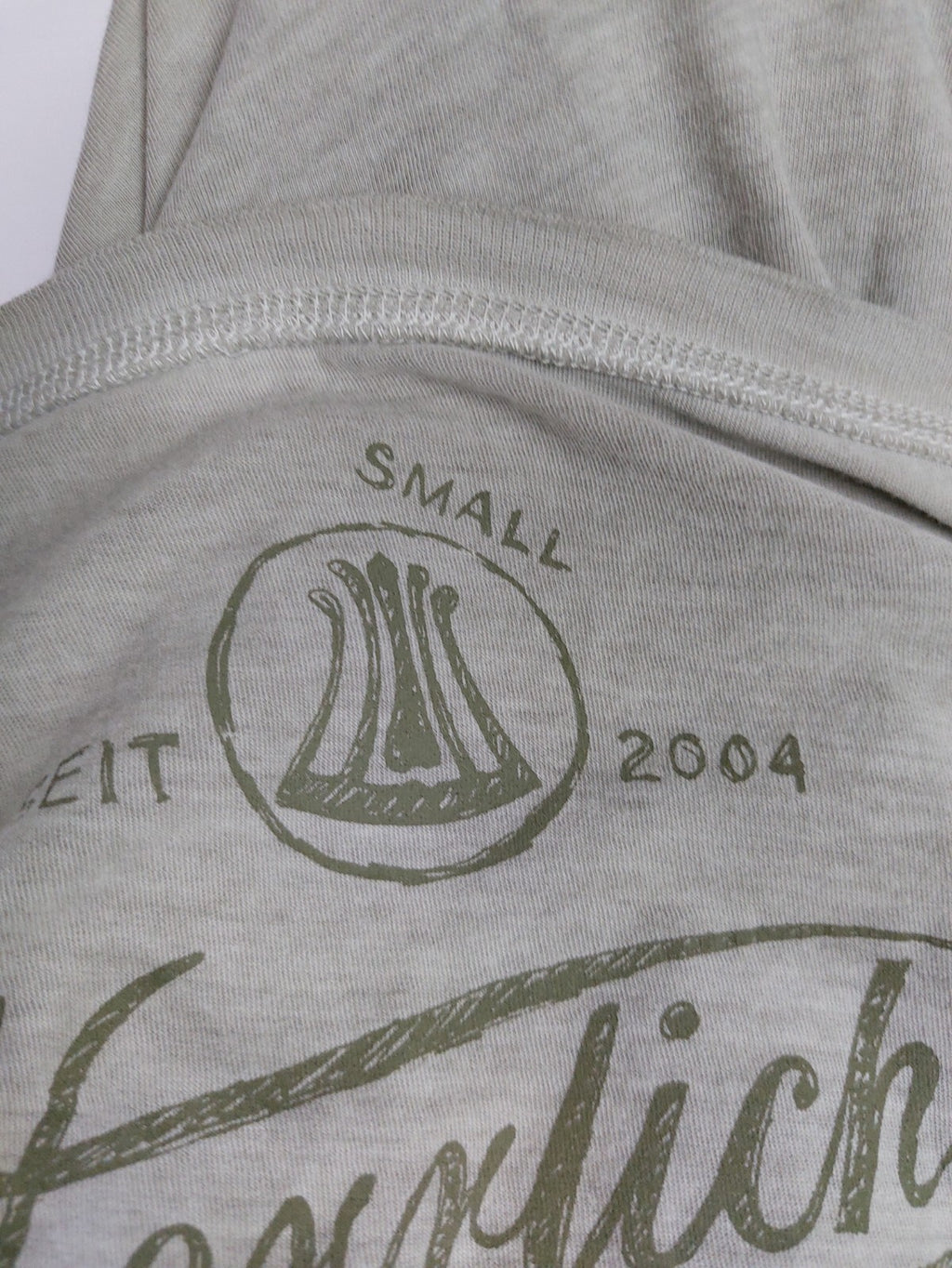EK3863 Damen Oversize T-Shirt von herrlicher, grünbeige, Gr. S5