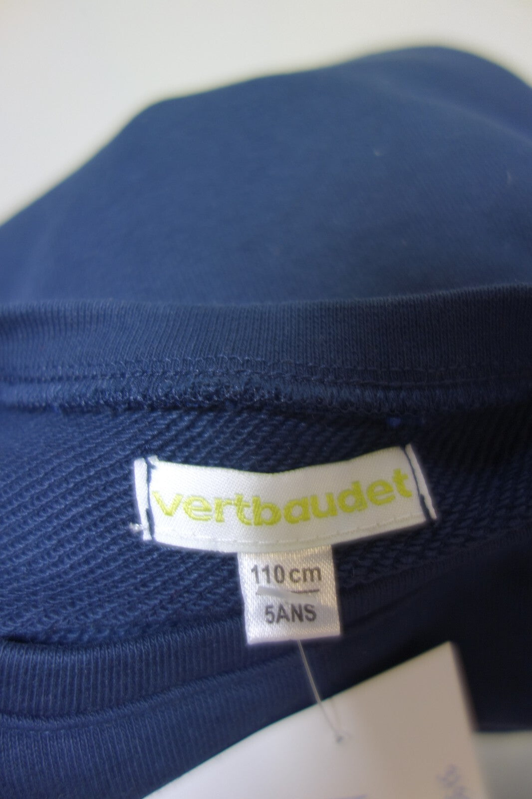 EK3790 Kinder Pullover von vertbaudet, blau, Gr. 1105
